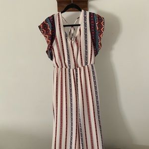 Crystal Sky romper size 7